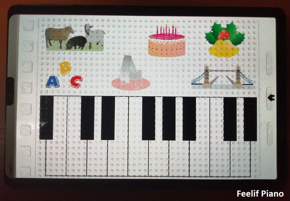NEW! Feelif Piano on the Feelif tablet