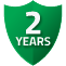 2 years device warranty